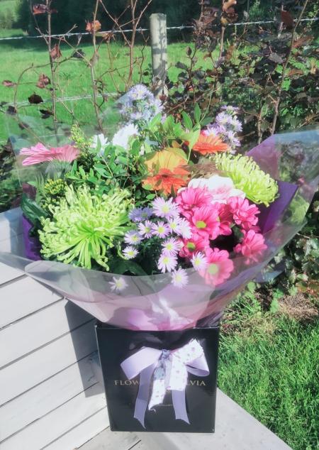 Bright Autumn Hand-tied