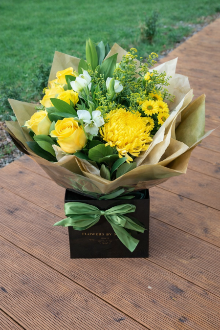 Bright Yellow Spring Bouquet