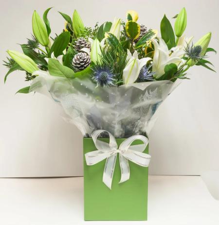 Large Winter Frosted Bouquet